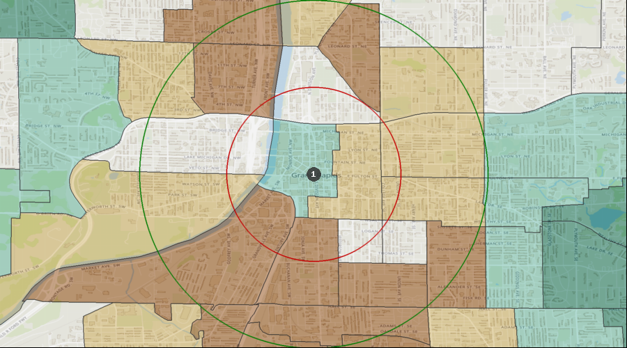 Grand Rapids, Michigan - Average Household Expenditure for Health Insurance